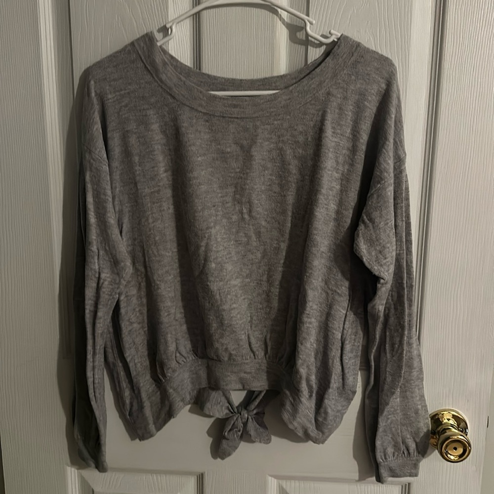Aerie Open Back Sweater